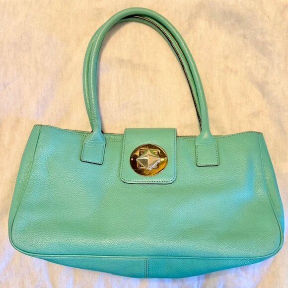 kate spade Handbags - Vintage Kate Spade Mint Green Handbag